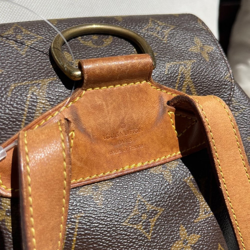 Louis Vuitton LV BackPack Bag Montsouris MM Browns Monogram - Picture 10 of 13